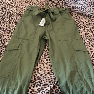 Alex Mill Green cargo pants NEW WITH TAGS!!